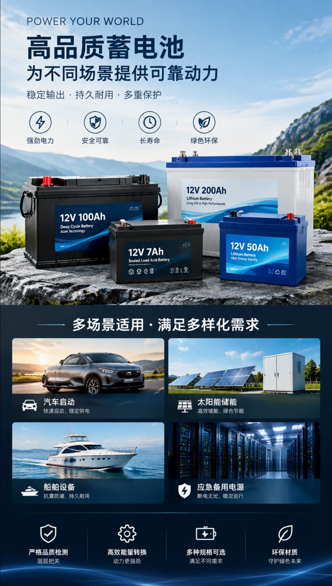 德州蓄电池2V长寿命蓄电池